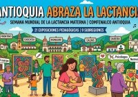 ¡El arte se toma las calles de Antioquia para revelar el mayor secreto de la maternidad!