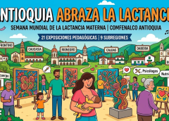 ¡El arte se toma las calles de Antioquia para revelar el mayor secreto de la maternidad!