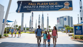 ¡Alerta viajeros! Cumple tu sueño de ser astronauta a precio de niño en el Kennedy Space Center