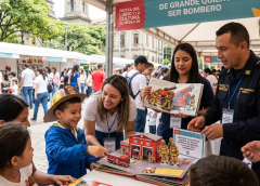 Detrás de las sirenas y el fuego: el proyecto pedagógico que desnuda la vocación del servicio bomberil en Antioquia desde la infancia